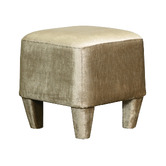 Brooklyn and Bella Liliane Velvet Ottoman