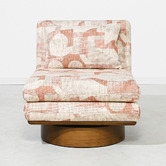 Brooklyn and Bella Aline Swivel Accent Chair