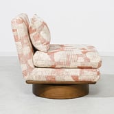 Brooklyn and Bella Aline Swivel Accent Chair