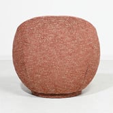 Brooklyn and Bella Terra Red Clara Swivel Accent Chair