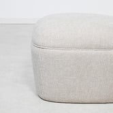 Brooklyn and Bella Karin Chenille Ottoman