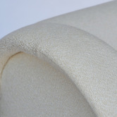 Brooklyn and Bella Cream Armin Upholstered Accent Chair