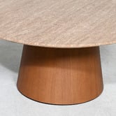 Brooklyn and Bella Alain Travertine Coffee Table