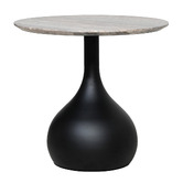 Brooklyn and Bella Jonas Travertine Side Table