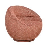 Brooklyn and Bella Terra Red Clara Swivel Accent Chair