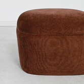 Brooklyn and Bella Karin Chenille Ottoman