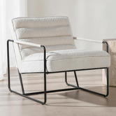 Brooklyn and Bella Monika Boucle Accent Chair