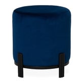 Brooklyn and Bella Annalise Velvet Upholstered Ottoman