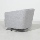 Brooklyn and Bella Gabby Linen-Blend Swivel Tub Chair