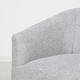 Brooklyn and Bella Gabby Linen-Blend Swivel Tub Chair