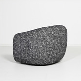 Brooklyn and Bella Charcoal Alex Upholstered Tub Chair