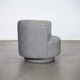 Brooklyn and Bella Natural Geo Camilla Upholstered Swivel Tub Chair