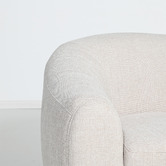 Brooklyn and Bella Beige Alex Upholstered Tub Chair