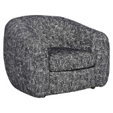 Brooklyn and Bella Charcoal Alex Upholstered Tub Chair