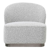 Brooklyn and Bella Sara Boucle Wingback Chair