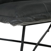 Brooklyn and Bella Roman Cowhide Leather Chair