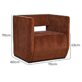 Brooklyn and Bella Laurent Upholstered Armchair