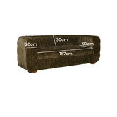 Brooklyn and Bella Ursula 3 Seater Sofa