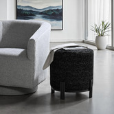 Brooklyn and Bella Stamford Boucle Ottoman