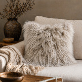 Brooklyn and Bella Snowflake Olivia Square Cushion