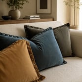 Brooklyn and Bella Eleonora Velvet Lumbar Cushion