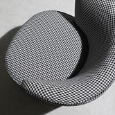 Brooklyn and Bella Houndstooth Raeley Swivel Chair