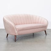 Brooklyn and Bella Bernier Velvet Sofa