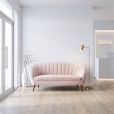 Brooklyn and Bella Bernier Velvet Sofa