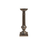 French Country Collections Como Metal Candlestick