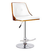 Rowland &amp; Archibald Naples Faux Leather Adjustable Barstool
