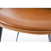 Rowland &amp; Archibald Lance Faux Leather Dining Chairs