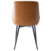 Rowland &amp; Archibald Lance Faux Leather Dining Chairs