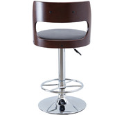 Rowland &amp; Archibald Waterloo Upholstered Adjustable Barstool