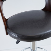 Rowland &amp; Archibald Waterloo Upholstered Adjustable Barstool