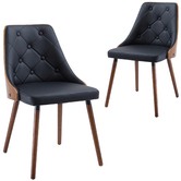 Rowland &amp; Archibald Sarah Faux Leather Dining Chair