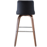 Rowland &amp; Archibald Ziggy Faux Leather Barstools