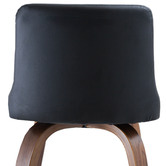 Rowland &amp; Archibald Ziggy Faux Leather Barstools