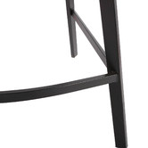 Rowland &amp; Archibald 65cm  Bordeaux Faux Leather Barstools