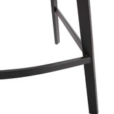 Rowland &amp; Archibald 65cm  Bordeaux Faux Leather Barstools