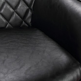Rowland &amp; Archibald Toulouse Faux Leather Dining Armchairs