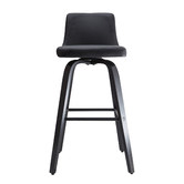 Rowland &amp; Archibald Marselle Faux Leather Barstools
