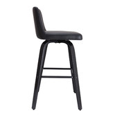 Rowland &amp; Archibald Marselle Faux Leather Barstools