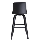 Rowland &amp; Archibald Marselle Faux Leather Barstools