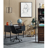 Rowland &amp; Archibald Marseille Contemporary Home Office Chair