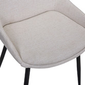 Rowland &amp; Archibald Lance Fabric Dining Chairs