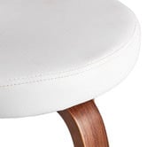Rowland &amp; Archibald Munich Faux Leather Swivel Barstools