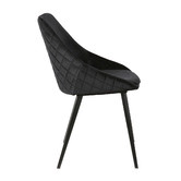 Rowland &amp; Archibald Khufra Velvet Dining Chairs