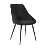 Rowland &amp; Archibald Khufra Velvet Dining Chairs