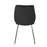 Rowland &amp; Archibald Khufra Velvet Dining Chairs