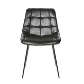 Rowland &amp; Archibald Alucard Faux Leather Dining Chairs